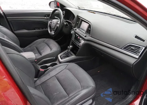 2017 Hyundai Elantra Limited from USA, damaged, VIN 5NPD84LF8HH091213